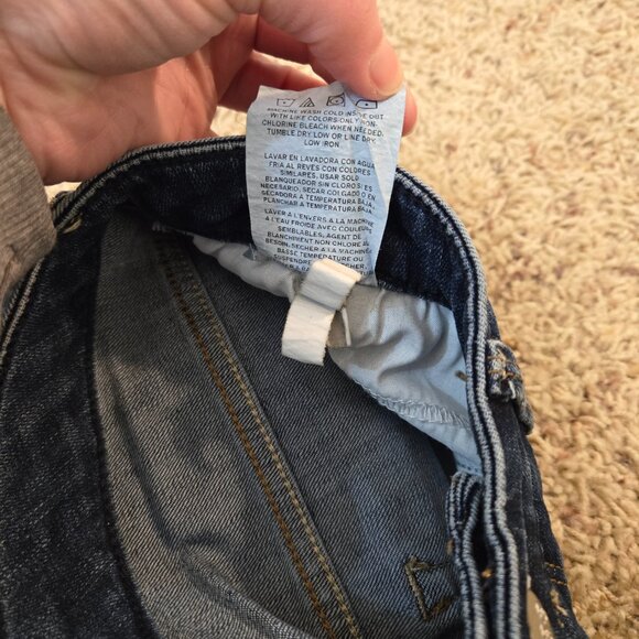 Lee Jeans Womens 10 Denim Straight Leg Relaxed Fit High-Rise Stretch - Picture 7 of 10